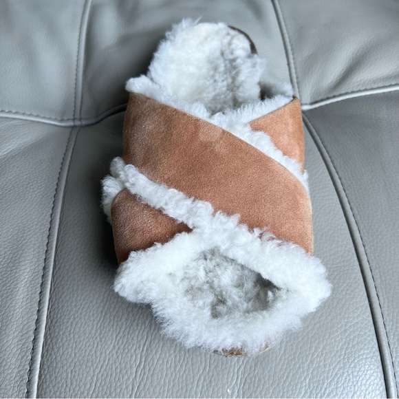 Amputee ONE Right Shoe Sz 41 / US 10 JENNI KAYNE Shearling-Lined  Sandal Suede - Picture 12 of 12